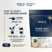 NOLÁ Superfoods Pure soy protein Isolate Original 908 g โปรตีนพืช ถั่วเหลือง อัดแน่นด้วยโปรตีน 34 กรัม BCAAs 5000 mg+