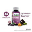มากิเบอร์รี่ 60 V-caps ปกป้องดวงตา แบรนด์ โนล่า ซุปเปอร์ฟู้ดส์ freeze dried Maqui berry