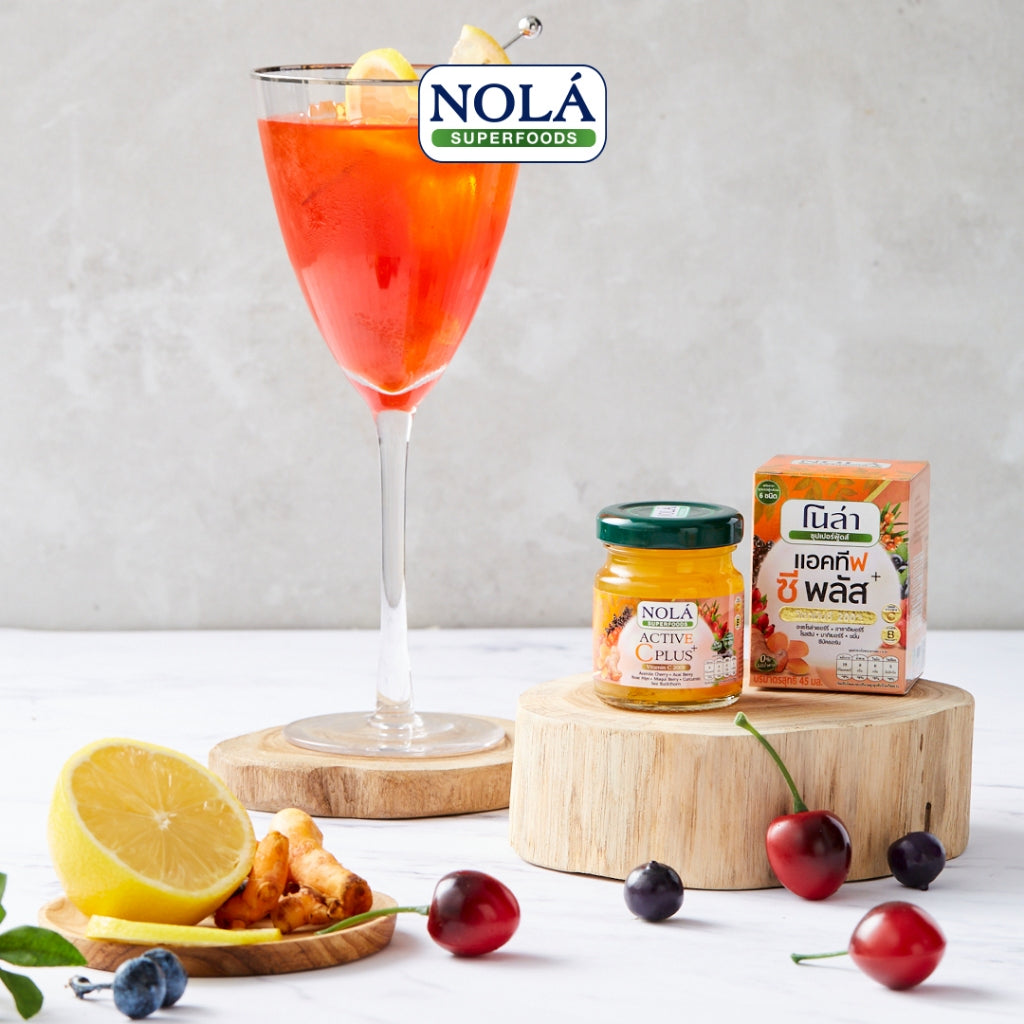[CLEARANCE] NOLÁ Superfoods แอคทีฟซีพลัส พร้อมดื่ม 6 ขวด EXP170626 แบรนด์ โนล่า ซุปเปอร์ฟู้ดส์ สารสกัดเข้มข้น 6 ชนิด