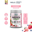 เวย์โปรตีน รสสตรอว์เบอร์รี 1 กระปุก Whey Protein +ซุปเปอร์ฟู้ดส์ Strawberry