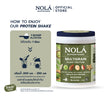 [CLEARANCE] NOLÁ Superfoods โนล่า โปรตีนพืช รส มัทฉะกรีนที 1 กระปุก Plant Protein + ซุปเปอร์ฟู้ดส์ Matcha